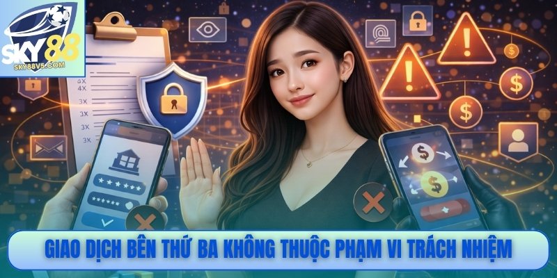 Giao dịch bên thứ ba không thuộc phạm vi trách nhiệm