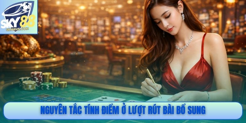 Nguyên tắc tính điểm ở lượt rút bài bổ sung