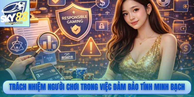 Chơi Có Trách Nhiệm Sky88 - Trải Nghiệm Cá Cược An Toàn 2 Trách nhiệm người chơi trong việc đảm bảo tính minh bạch